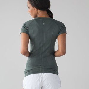 Lululemon swiftly tech short sleeve dark forest